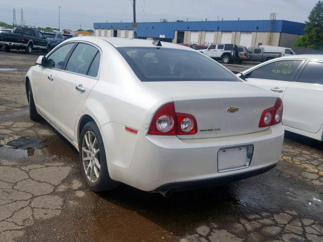 1G1ZE5E09CF114670 - 2012 CHEVROLET MALIBU LTZ 白色 照片 3