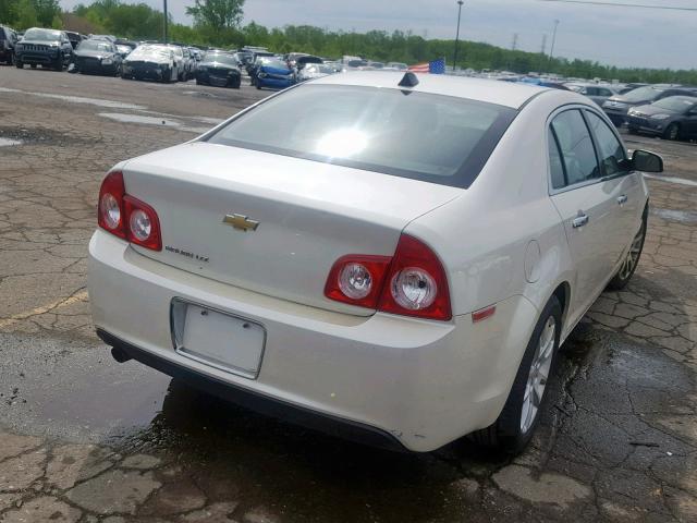 1G1ZE5E09CF114670 - 2012 CHEVROLET MALIBU LTZ 白色 照片 4