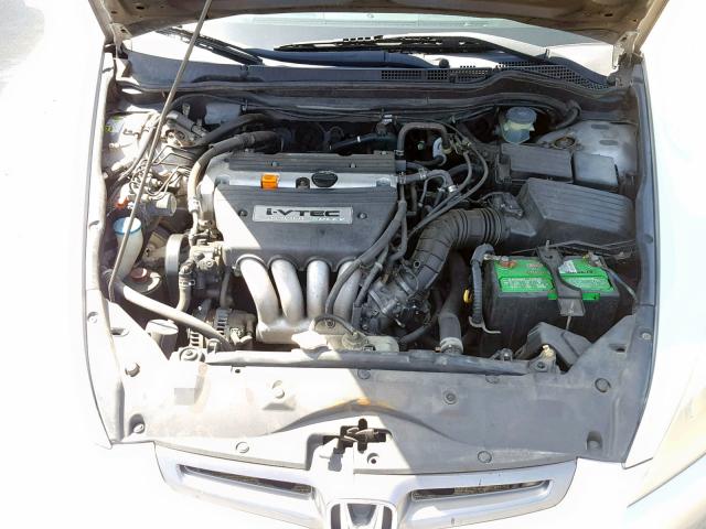 JHMCM56653C049710 - 2003 HONDA ACCORD EX GRAY photo 7