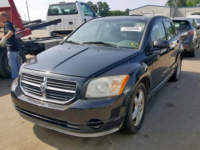 1B3HB48A69D222678 - 2009 DODGE CALIBER SX BLACK photo 2