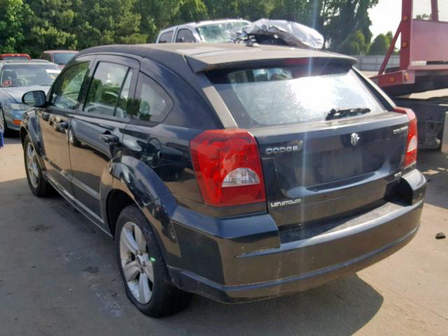 1B3HB48A69D222678 - 2009 DODGE CALIBER SX BLACK photo 3