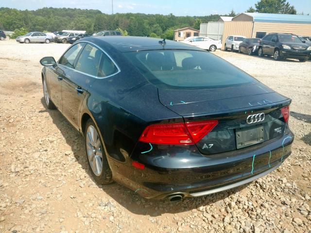 WAU2GAFC8EN077119 - 2014 AUDI A7 PRESTIG BLUE photo 3