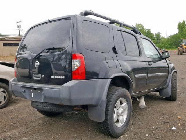 5N1ED28Y14C600686 - 2004 NISSAN XTERRA XE BLACK photo 4