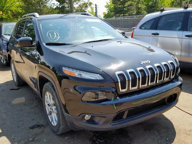 1C4PJMCB1HD237469 - 2017 JEEP CHEROKEE L BLACK photo 1