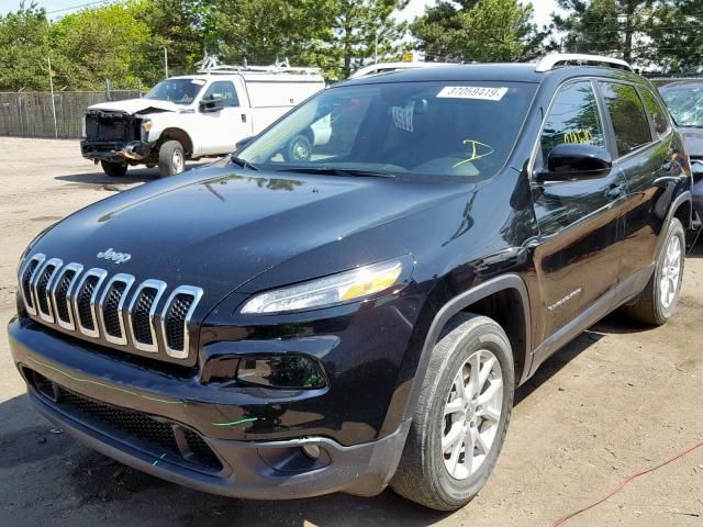 1C4PJMCB1HD237469 - 2017 JEEP CHEROKEE L BLACK photo 2