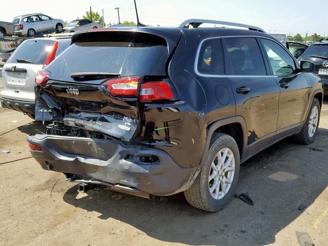 1C4PJMCB1HD237469 - 2017 JEEP CHEROKEE L BLACK photo 4