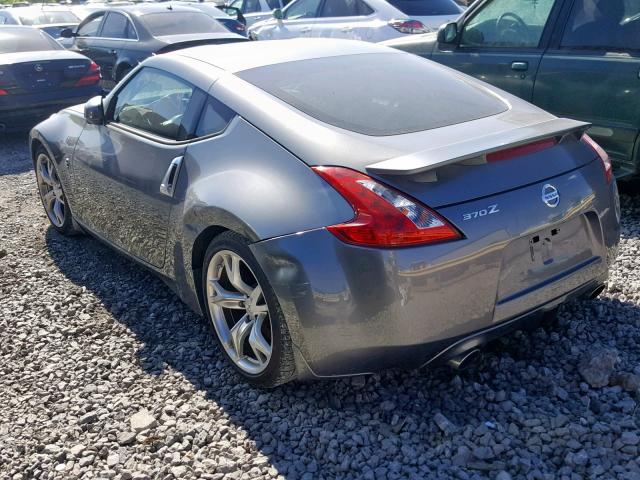 JN1AZ4EH6CM560198 - 2012 NISSAN 370Z BASE GRAY photo 3