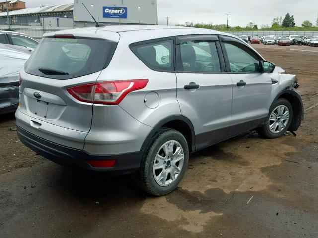 1FMCU0F70FUC42760 - 2015 FORD ESCAPE S SILVER photo 4