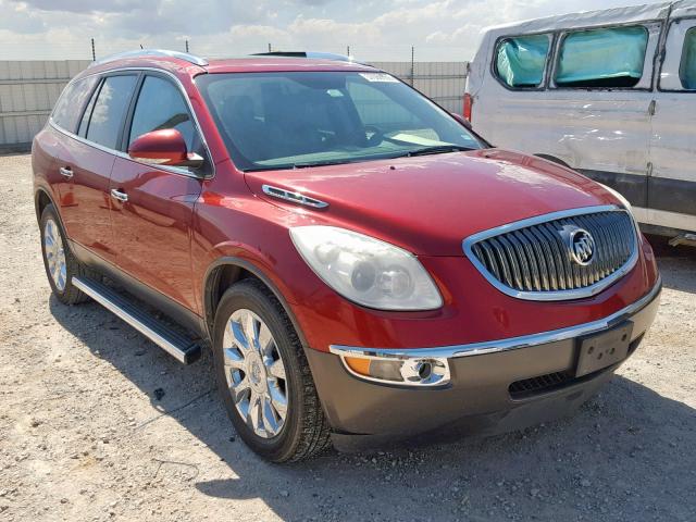 5GAKRDED2CJ155120 - 2012 BUICK ENCLAVE BURGUNDY photo 1