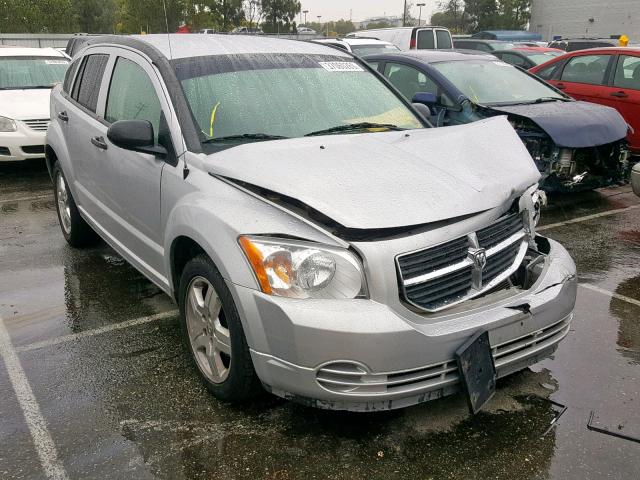 1B3HB48B18D754475 - 2008 DODGE CALIBER SX SILVER photo 1