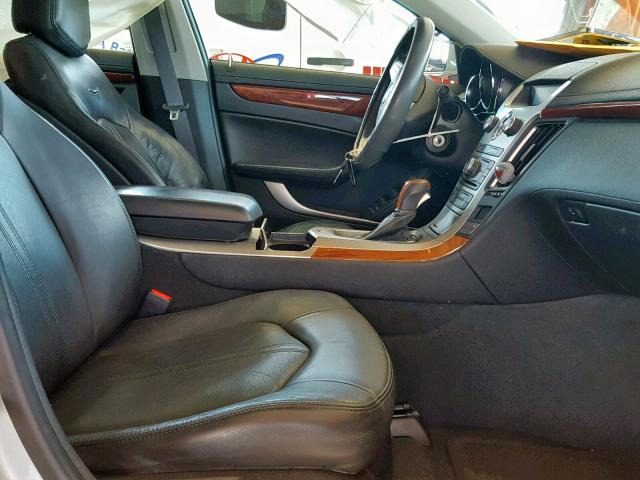 1G6DE5EG0A0103896 - 2010 CADILLAC CTS LUXURY SILVER photo 5