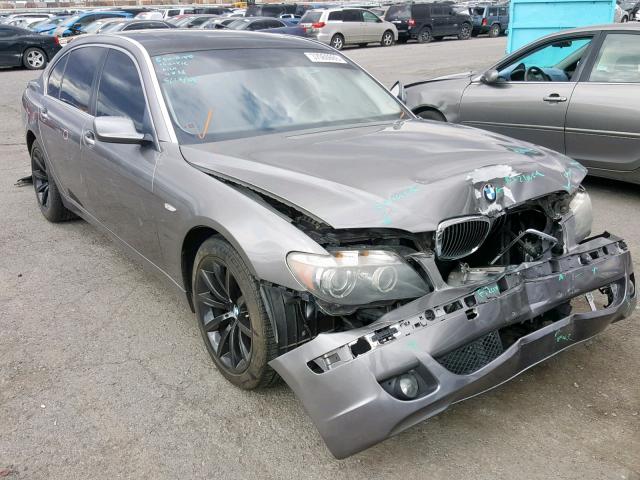 WBAHN83577DT67679 - 2007 BMW 750 GRAY photo 1