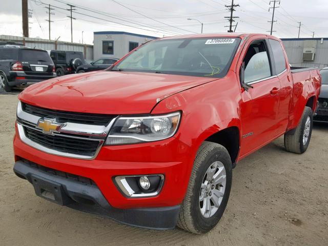 1GCHSBEA4F1154238 - 2015 CHEVROLET COLORADO L RED photo 2
