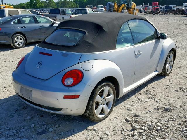 3VWSF31Y96M300846 - 2006 VOLKSWAGEN NEW BEETLE Gümüş foto 4