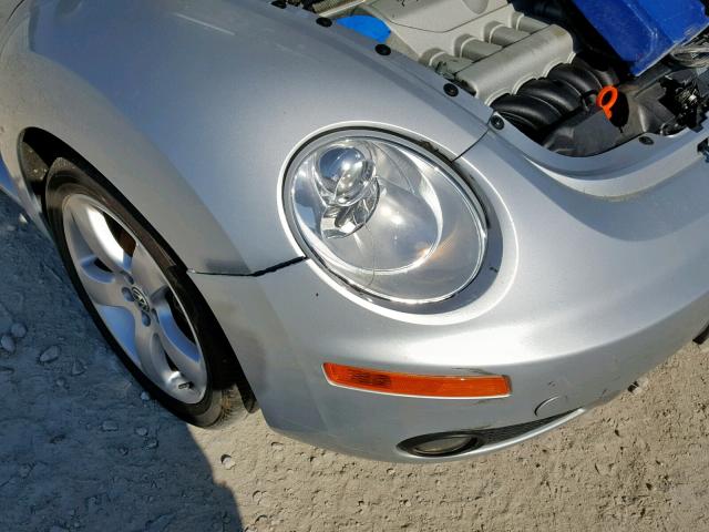 3VWSF31Y96M300846 - 2006 VOLKSWAGEN NEW BEETLE Gümüş foto 9