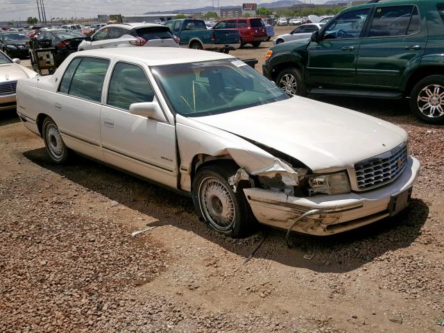 1G6KE54Y7VU265086 - 1997 CADILLAC DEVILLE DE WHITE photo 1