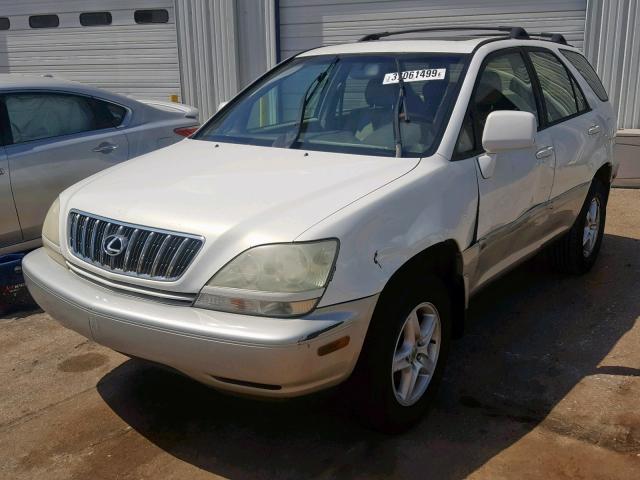 JTJGF10U320137584 - 2002 LEXUS RX 300 WHITE photo 2