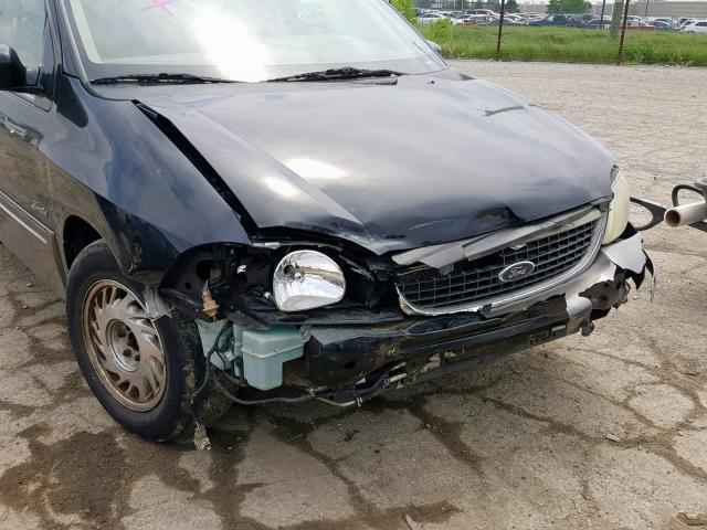 2FMDA58471BB86523 - 2001 FORD WINDSTAR L BLACK photo 9