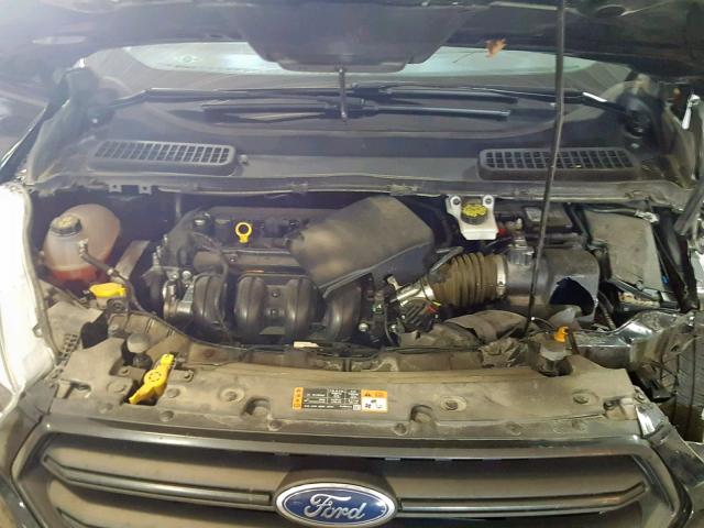 1FMCU0F74HUB66527 - 2017 FORD ESCAPE S BLACK photo 7