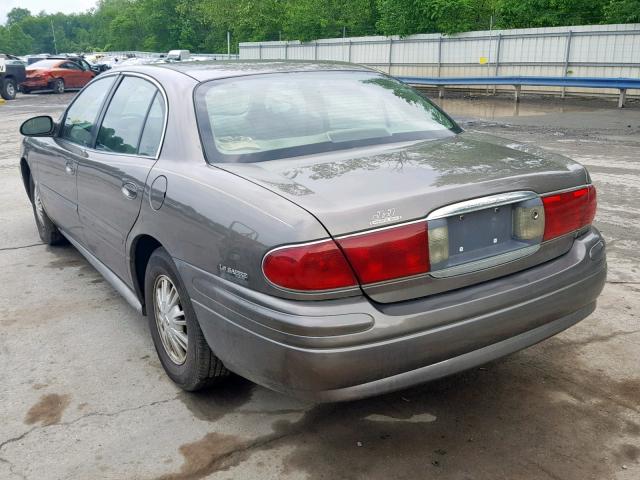 1G4HP54K22U159634 - 2002 BUICK LESABRE CU BROWN photo 3