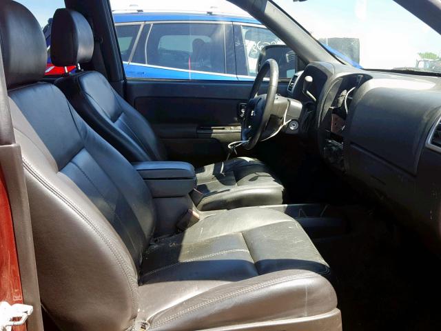 1GCDT43E788220174 - 2008 CHEVROLET COLORADO L RED photo 5