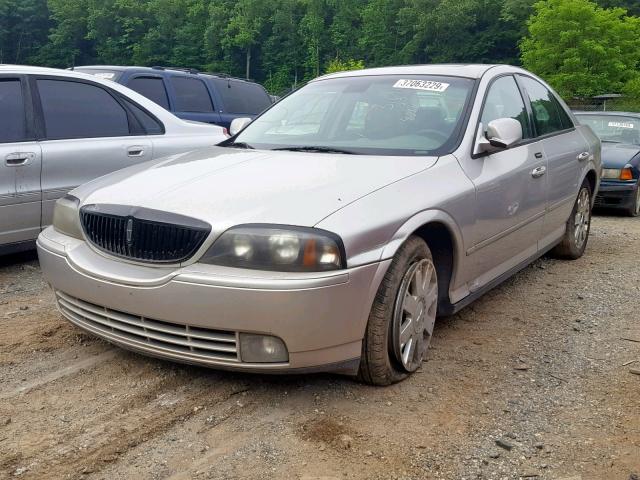 1LNHM87A34Y613575 - 2004 LINCOLN LS SILVER photo 2