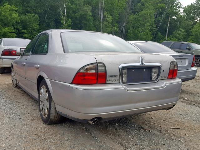 1LNHM87A34Y613575 - 2004 LINCOLN LS SILVER photo 3