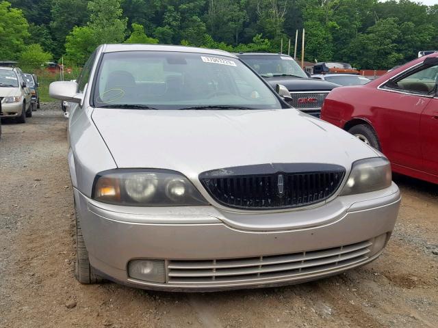 1LNHM87A34Y613575 - 2004 LINCOLN LS SILVER photo 9