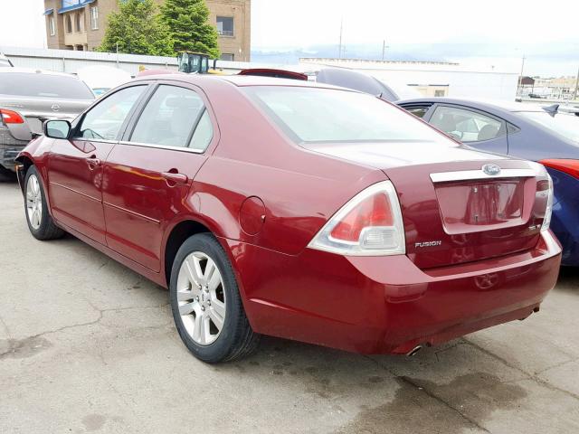 3FAHP08176R123949 - 2006 FORD FUSION SEL RED photo 3