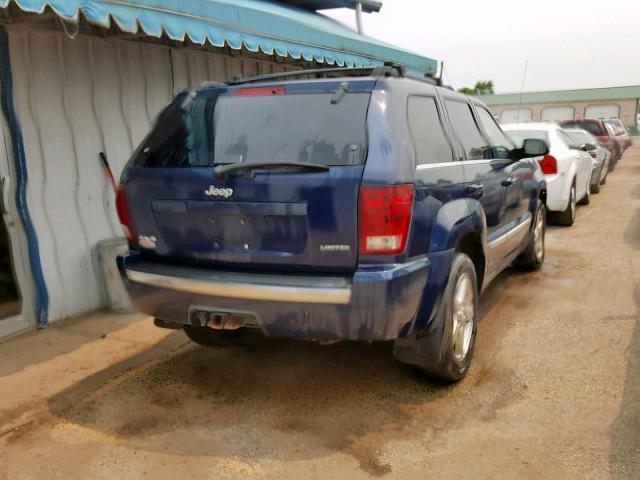 1J4HR58N85C530819 - 2005 JEEP GRAND CHER BLUE photo 4