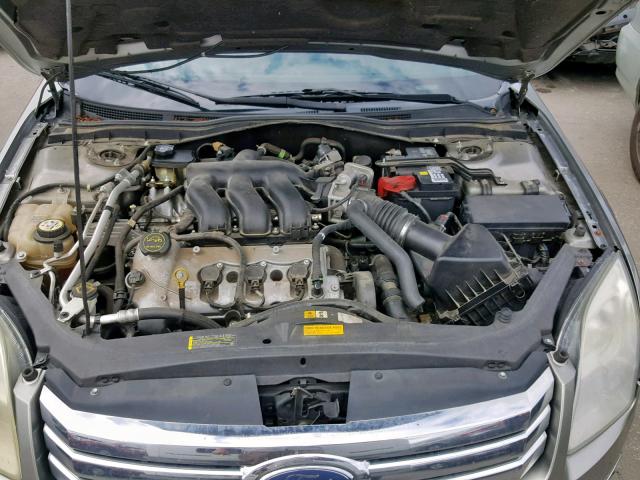 3FAHP08199R166855 - 2009 FORD FUSION SEL GRAY photo 7