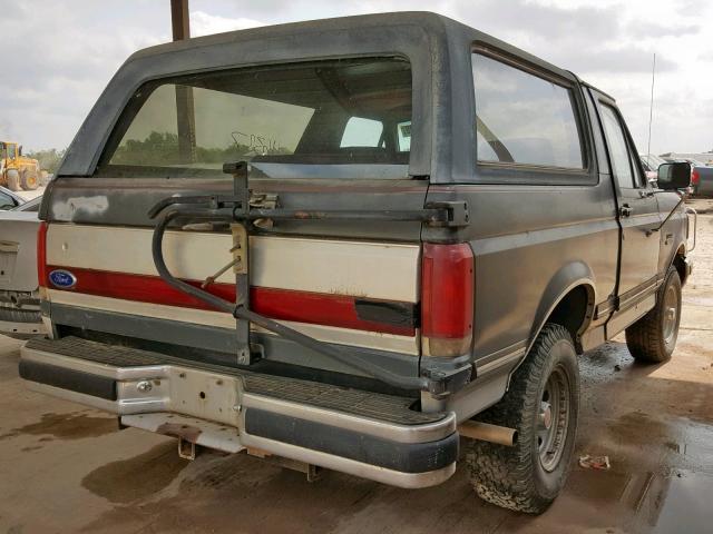 1FMEU15N1HLA62288 - 1987 FORD BRONCO U10 TWO TONE photo 4