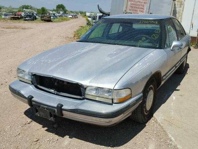 1G4HP52K8TH449759 - 1996 BUICK LESABRE CU BLUE photo 2