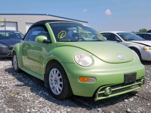 3VWCM31Y14M333640 - 2004 VOLKSWAGEN NEW BEETLE Yaşıl foto 1