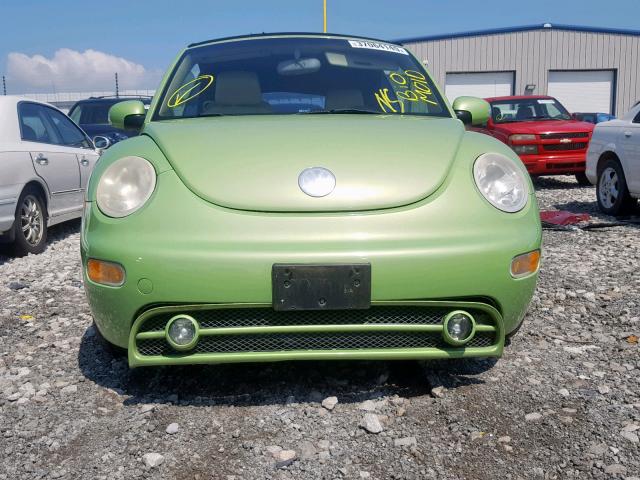 3VWCM31Y14M333640 - 2004 VOLKSWAGEN NEW BEETLE Yaşıl foto 9