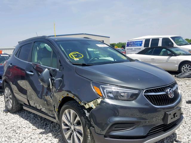 KL4CJASB0JB599187 - 2018 BUICK ENCORE PRE CHARCOAL photo 1