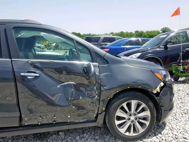 KL4CJASB0JB599187 - 2018 BUICK ENCORE PRE CHARCOAL photo 9