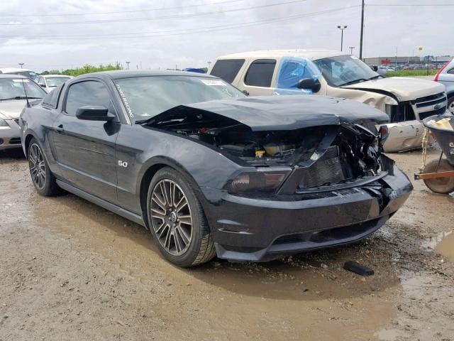 1ZVBP8CF9B5151019 - 2011 FORD MUSTANG GT BLACK photo 1