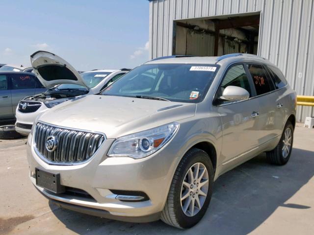 5GAKRBKD5GJ293314 - 2016 BUICK ENCLAVE SILVER photo 2