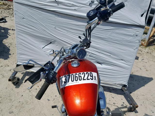 1HD1CT317DC441418 - 2013 HARLEY-DAVIDSON XL1200 C ORANGE photo 5