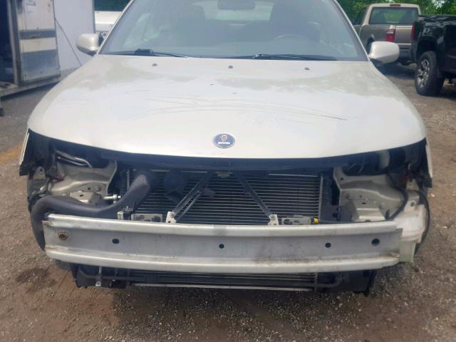 YS3FD79Y876108625 - 2007 SAAB 9-3 2.0T BEIGE photo 9