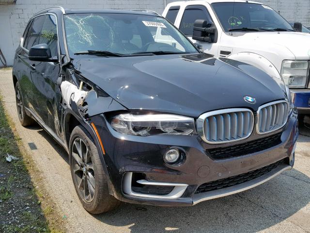 5UXKT0C51J0W00324 - 2018 BMW X5 XDR40E BLACK photo 1