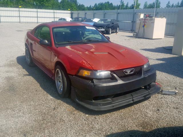 1FAFP42X6YF223861 - 2000 FORD MUSTANG GT RED photo 1