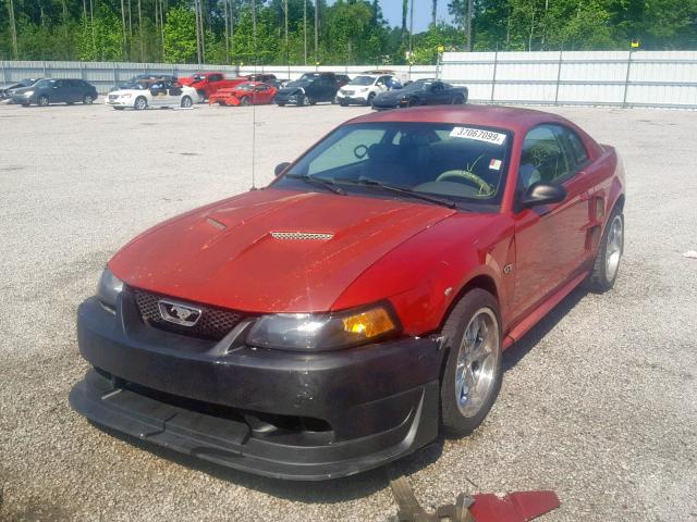 1FAFP42X6YF223861 - 2000 FORD MUSTANG GT RED photo 2