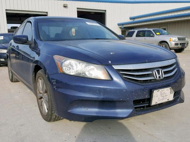 1HGCP2F84CA089881 - 2012 HONDA ACCORD EXL BLUE photo 1