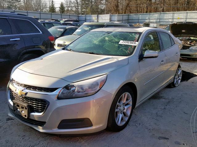 1G11C5SA5GF132055 - 2016 CHEVROLET MALIBU LIM SILVER photo 2