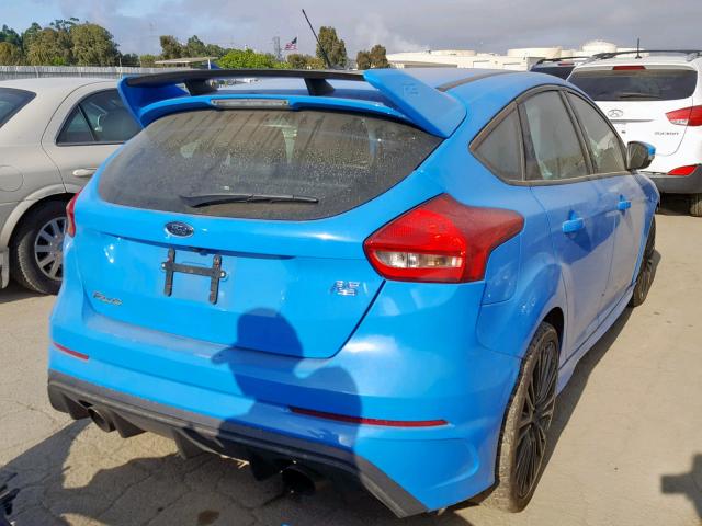 WF0DP3THXH4118753 - 2017 FORD FOCUS RS BLUE photo 4