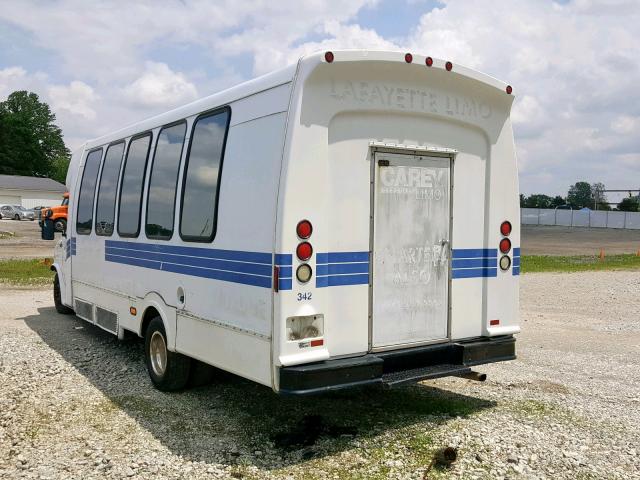 1FDXE45F5YHA52835 - 2000 FORD BUS WHITE photo 3