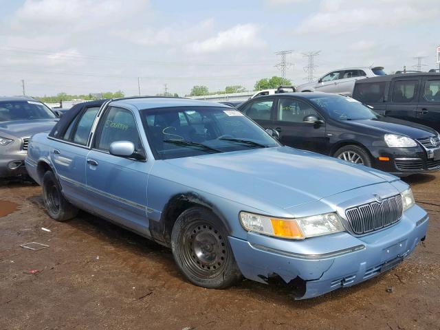 2MEFM74W6YX686904 - 2000 MERCURY GRAND MARQ BLUE photo 1