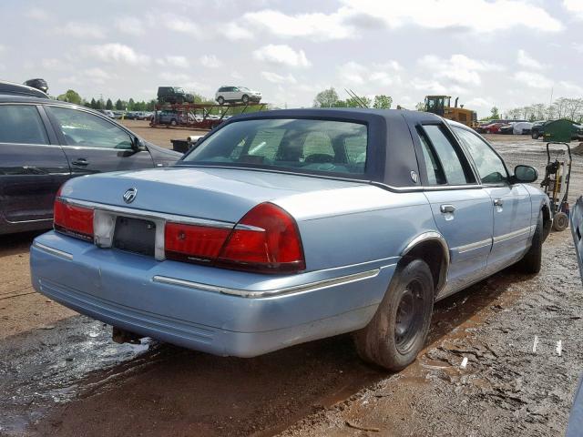 2MEFM74W6YX686904 - 2000 MERCURY GRAND MARQ BLUE photo 4